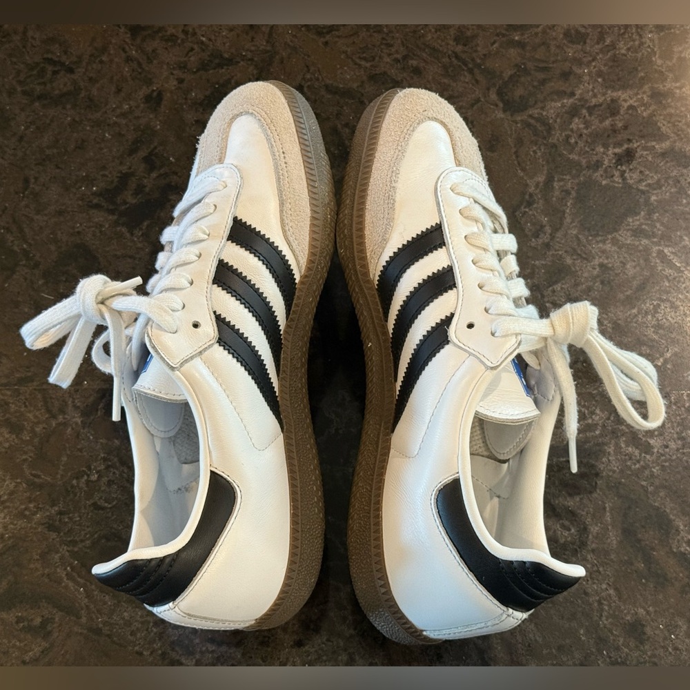Adidas OG Sambas black white sneakers 7.5 - Picture 5 of 8